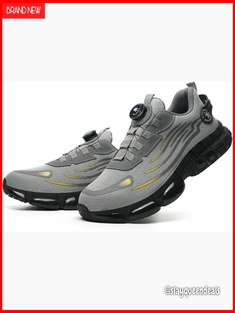 Steel Toe Safety Work Shoes Air Cushion Lightweight Industrial Sneakers